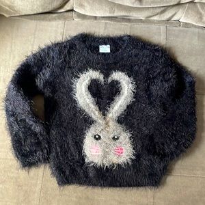 Polarn O. Pyret fuzzy sweater size 3-4